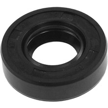 Metric Rotary Shaft Oil Seal 17x35x10mm TC Double Lips Rubber, Black