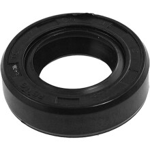 Metric Rotary Shaft Oil Seal 17x30x8mm TC Double Lips Rubber, Black