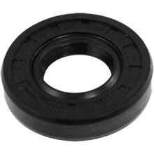 Metric Rotary Shaft Oil Seal 20x40x8mm TC Double Lips Rubber, Black