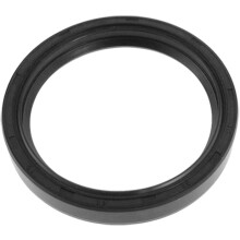 Metric Rotary Shaft Oil Seal 50x60x10mm TC Double Lips Rubber, Black