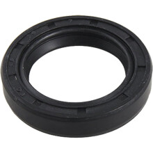 Metric Rotary Shaft Oil Seal 23x36x7mm TC Double Lips Rubber, Black