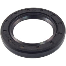 Metric Rotary Shaft Oil Seal 35x52x7mm TC Double Lips Rubber, Black