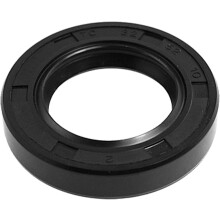 Metric Rotary Shaft Oil Seal 32x52x10mm TC Double Lips Rubber, Black