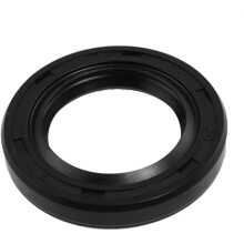 Metric Rotary Shaft Oil Seal 30x47x7mm TC Double Lips Rubber, Black
