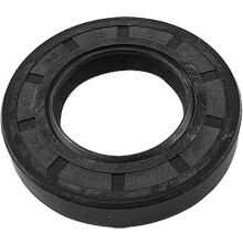 Metric Rotary Shaft Oil Seal 32x58x10mm TC Double Lips Rubber, Black