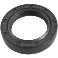 Metric Rotary Shaft Oil Seal 26x38x8mm TC Double Lips Rubber, Black
