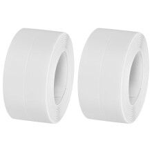 Waterproof Seal Caulk Strip Tape Self Adhesive, 2pcs 10.5 Ft L x 1.5" W PVC Sealing Tape Caulking Tape for Kitchen Countertop, Bathroom, Toilet, Batht