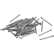 Finishing Nails 80pcs 35mm 1-3/8 Inch Hand-Drive Hardware Carbon Steel Nail Lost Head Nails