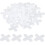 200Pcs Tile Spacers 6mm 1/4" Wall Floor Tile Plastic Cross Spacer for Ceramic Tile Installation, White 1