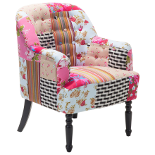 Armchair MANDAL Fabric Pink