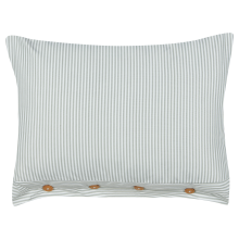 Throw Cushion SEBRINE 40 x 60 cm Mint Green Striped