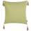 Beliani Throw Cushion CHMISTAR 45 x 45 cm Olive Green Solid 1
