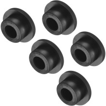 High Temp Silicone Plug Mount Dia 23mm/0.91 inch t Shaped Rubber Stopper Hole Plugs for Powder Coating Plating Waterproof Plugs Sealing Plugs Black Pa