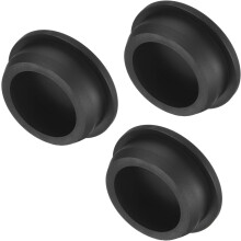 High Temp Silicone Plug Mount Dia 41.3mm/1.63 inch t Shaped Rubber Stopper Hole Plugs for Powder Coating Plating Waterproof Plugs Sealing Plugs Black
