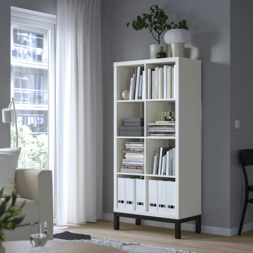 IKEA KALLAX 8 Cube Unit with Underframe 77x164