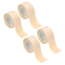 4 Rolls Beige Caulk Sealant Strip Waterproof Self Adhesive 1.4" x 10.5Ft Toilet Caulk Tape, Bathtub Caulk Sealing Strip for Kitchen Countertop, Sink,