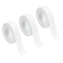 3 Rolls White Caulk Sealant Strip Waterproof Self Adhesive 0.87" x 10.5Ft Toilet Caulk Tape, Bathtub Caulk Sealing Strip for Kitchen Countertop, Sink,