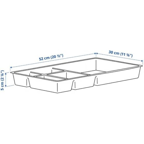 IKEA ALEX Drawer Unit on Castors 36x76 cm 2