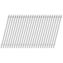 25pcs 8/32 Inch M4 Threaded Rods with 50pcs Hex Nuts and Washers 6 Inch 201 Stainless Steel Full Threads Right-Hand Thread for Hangers, U-Bolts, Beade