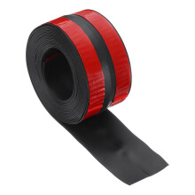 126"1.5" Caulk Tape Waterproof Tape Not Go Moldy Self Adhesive Shower Tape Caulk Strips for Kitchen Countertop,Bathroom Toilet Floor Black