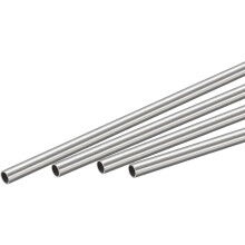 4Pcs 304 Stainless Steel Tube, OD 4mm x 0.2mm Wall Thick 200mm Length Capillary Metal Tubing for Industry Machinery