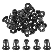 50Pcs Multi-Grip Rivet Jack Nut, M6-1.0 Petal Carbon Steel Thread Zinc Finish Blind for Plastic Pressboard Hardboard Door Anchors Aluminium cladding S