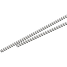 2Pcs 304 Stainless Steel Tube, OD 3mm x 0.5mm Wall Thick 400mm Length Capillary Metal Tubing for Industry Machinery