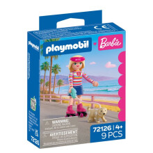 PLAYMOBIL 72126 Barbie Malibu Promenade, 9 pieces, Suitable for ages 4 and up