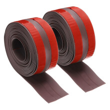 126"1.5" Caulk Tape Waterproof Tape Not Go Moldy Double Line Self Adhesive Shower Tape Caulk Strips for Kitchen Countertop,Bathroom Toilet Floor Brow