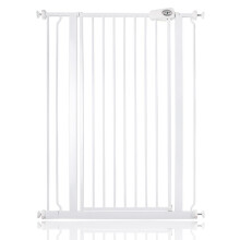 (Blanco, 81.4cm - 89cm) Bettacare Barrera Alta de Seguridad Para Niños y Mascotas