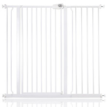 (Blanco, 113.8cm - 121.4cm) Bettacare Barrera Alta de Seguridad Para Niños y Mascotas