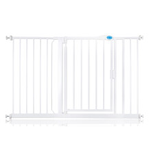 (Blanco, 132.6cm - 139.6cm) Bettacare Puerta Para Mascotas con Cierre Automático