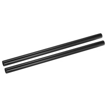 2Pcs Carbon Fiber Tubes 22 x 25 x 500mm Plain Weave Glossy Surface Rod 3K Roll Wrapped Carbon Round Tubing for RC Airplane Quadcopter Multicopter