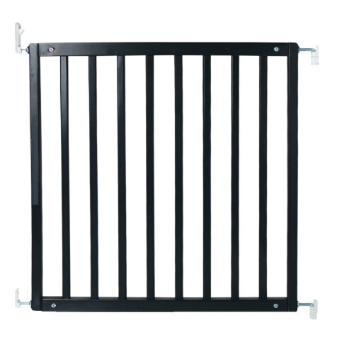 Safetots (Black) Safetots Simply Secure Wooden Stair Gate