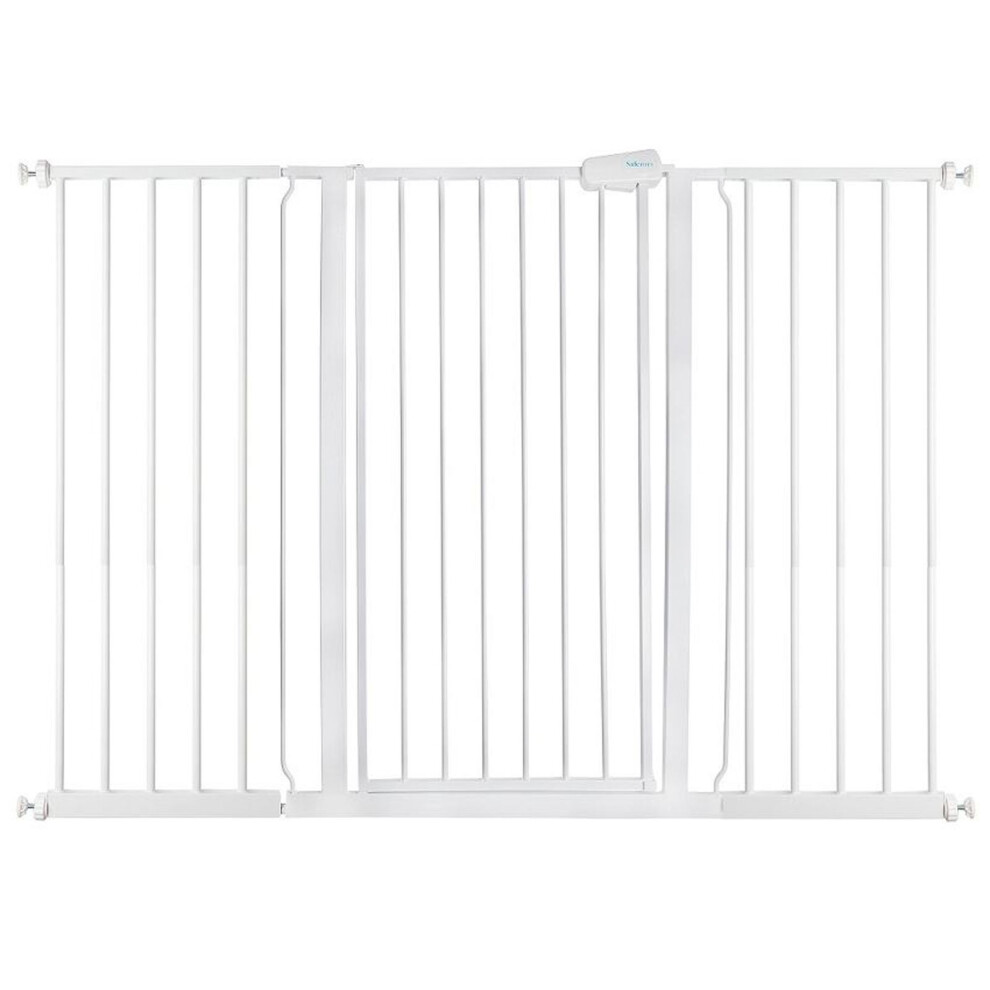 Safetots Unisex White Extra Tall Pressure Fit Gate Pressure Fit Baby Gate 104Cm Tall In | : 139.8 Cm - 147.4 Cm - Image 4