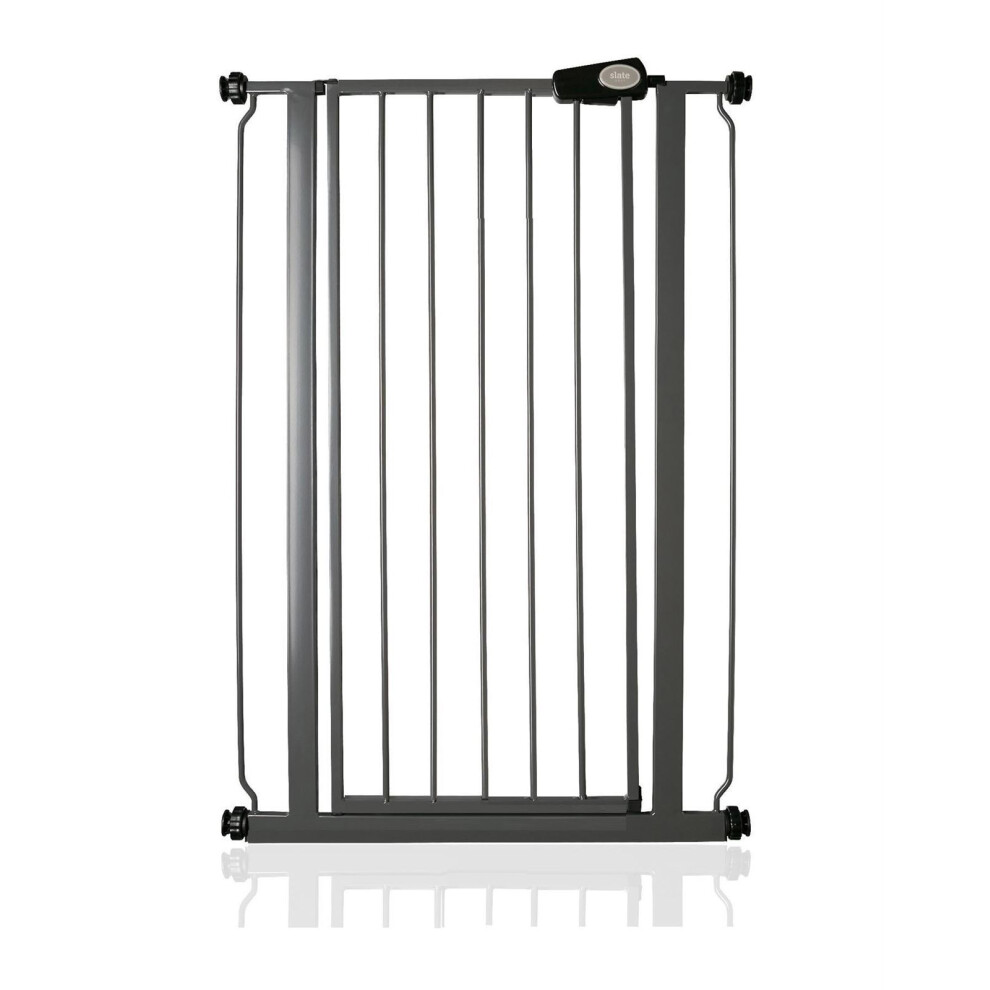 Safetots (Slate Grey, 68.5Cm - 75Cm) Extra Tall Pressure Fit Gate