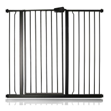 (Slate Grey, 107.4cm - 115cm) Safetots Extra Tall Pressure Fit Gate
