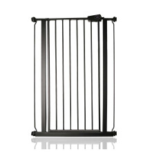 (Slate Grey, 120.3cm - 127.9cm) Safetots Extra Tall Pressure Fit Gate