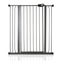 (Slate Grey, 94.3cm - 101.9cm) Safetots Extra Tall Pressure Fit Gate