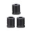 Auto Getriebe Knauf Aluminium Universal Schwarz 6