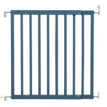 (Azul Madera, 63.5cm -105.5cm) Safetots Puerta de Seguridad de Maderapara la Parte Superior de la Escalera