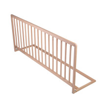 (Natural, 140cm L x 60cm H) Safetots Wooden Bed Rail