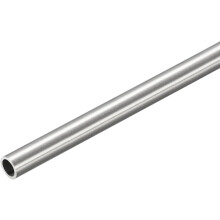 304 Stainless Steel Tube, OD 8mm x 1mm Wall Thick 200mm Length Capillary Metal Tubing for Industry Machinery