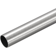 304 Stainless Steel Tube, OD 25mm x 1.5mm Wall Thick 200mm Length Capillary Metal Tubing for Industry Machinery