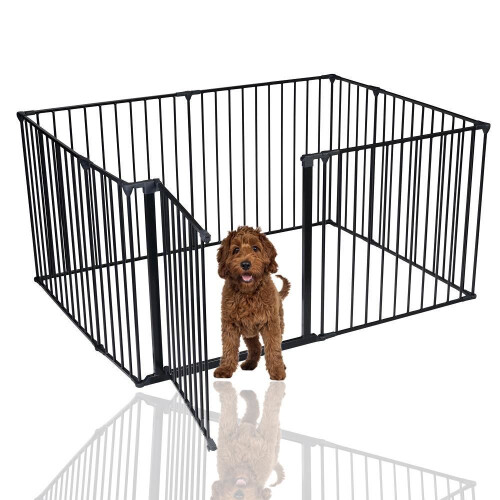 (105cm x 144cm, Black) Bettacare Pet Pen