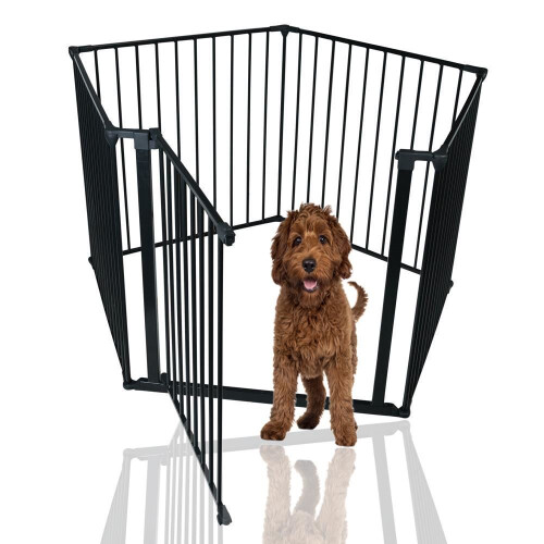 (5 x 72cm, Black) Bettacare Pet Pen
