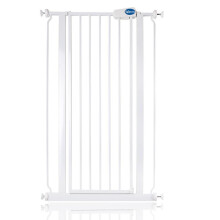 (White, 68.5cm - 75cm) Safetots Extra Tall Pressure Fit Gate