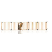 (Upto 416cm) Bettacare Wooden Multi Panel Pet Barrier