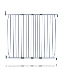 (110cm - 120cm, Grey) Safetots Eco Screw Fit Baby Gate
