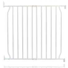 (70cm - 80cm, White) Safetots Eco Screw Fit Baby Gate